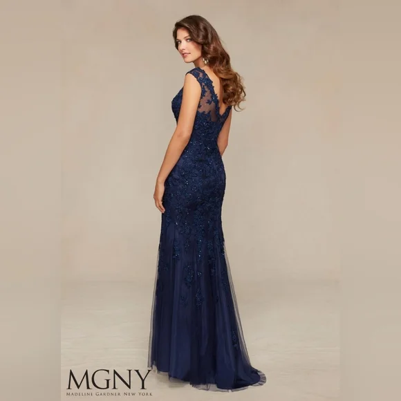 MGNY 71304 Evening Gown / Mother of the Bride Dress - Picture 2 of 10